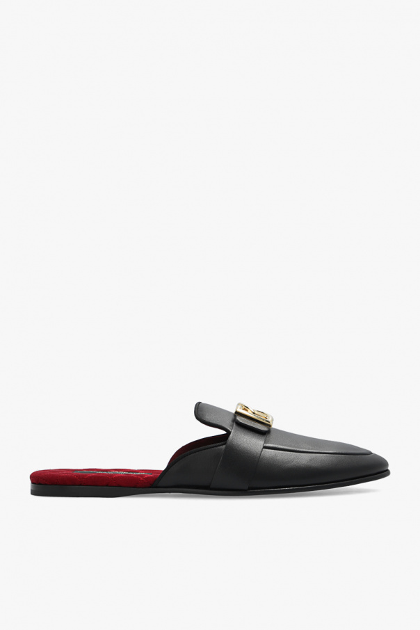 Dolce & Gabbana ‘Bramante’ leather slides