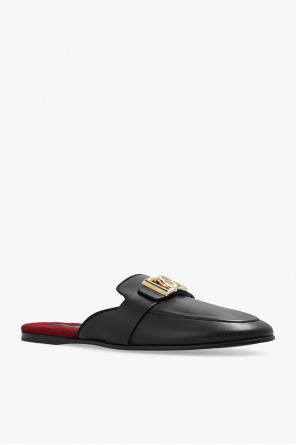 Dolce Silk & Gabbana ‘Bramante’ leather slides