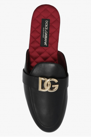 dolce Homme & Gabbana ‘Bramante’ leather slides