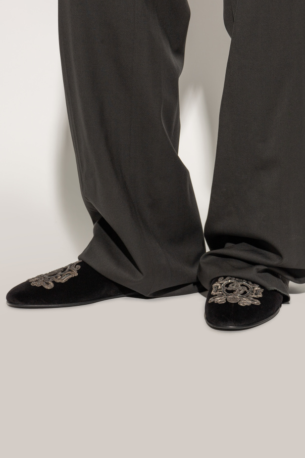 Dolce & Gabbana Pantolette mit Logo