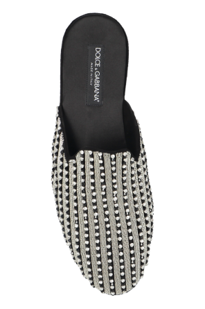 Dolce & Gabbana Zapatos con apliques brillantes