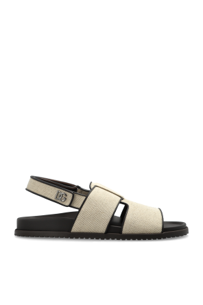 Sandalias con logo