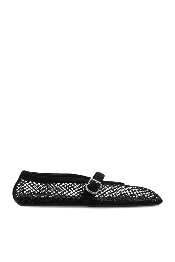 Ballet flats with shimmering crystals od Alaïa