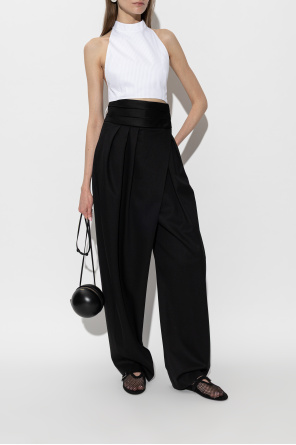 Alaïa Bailarinas com cristais cintilantes