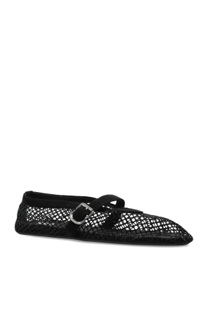 Alaïa Bailarinas com cristais cintilantes