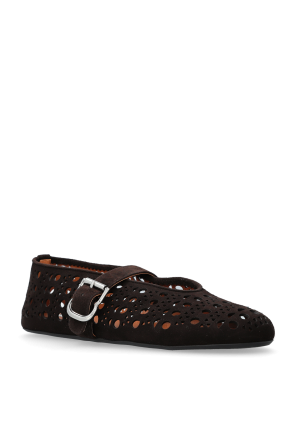 Alaïa Suede ballerinas