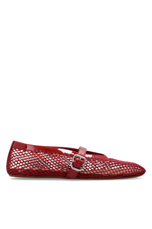 Ballet flats with strap