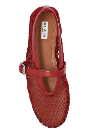 Alaïa Baleriny z paskiem