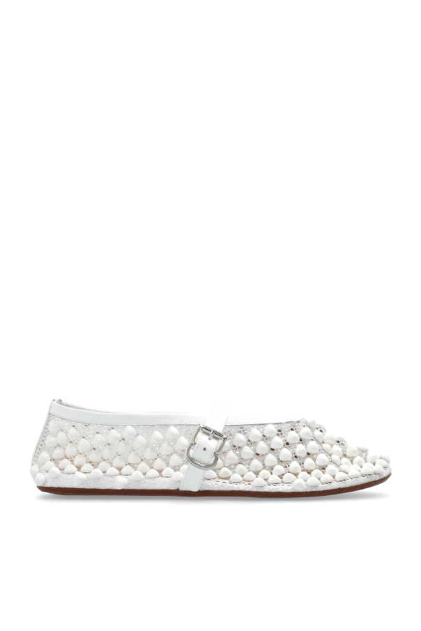 Alaïa Ballet flats with decorative finish