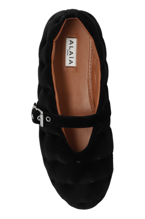 Alaïa Quilted Ballerinas