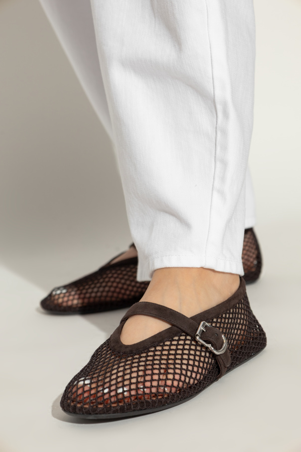 Alaïa Baleriny z paskiem