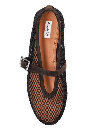 Alaïa Baleriny z paskiem
