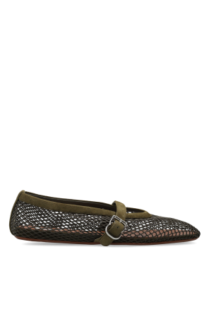 Ballet flats with strap