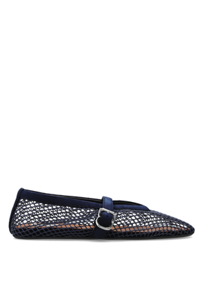 Ballet flats with strap