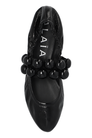 Alaïa Ballerinas with decorative finishing