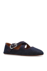Alaïa Denim Ballet Flats