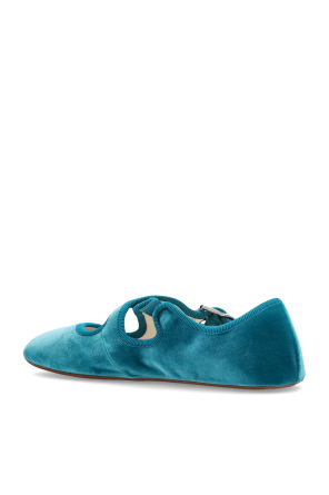 Alaïa Velvet ballet flats