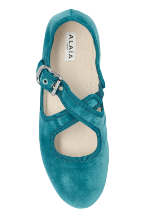 Alaïa Velvet ballet flats