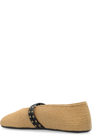 Alaïa Braided Ballet Flats