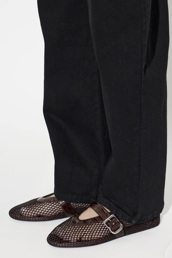 Alaïa Mary Jane flats
