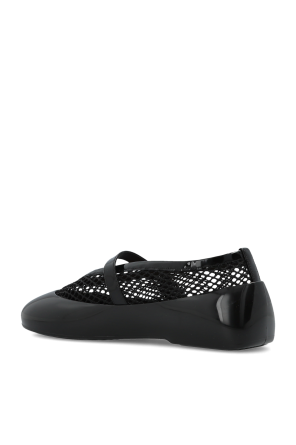 Alaïa Ballerinas mit Riemchen