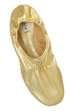 Alaïa Bailarinas de cuero