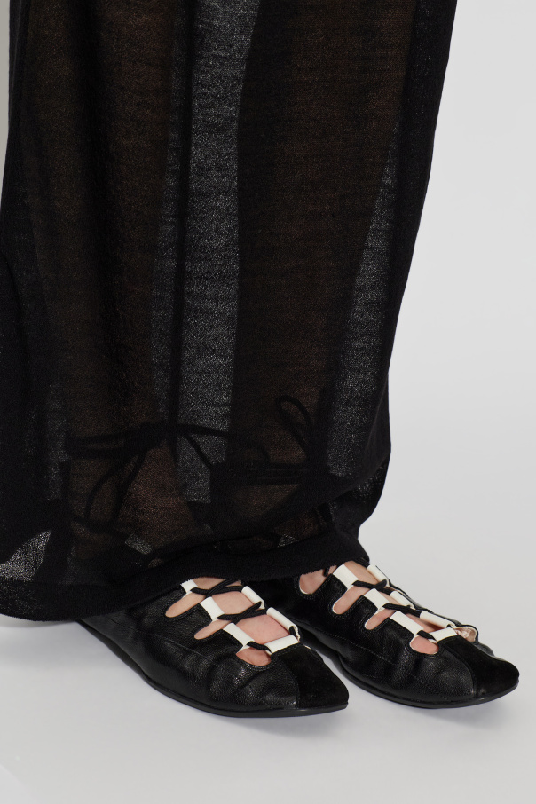 Alaïa Leather ballet flats