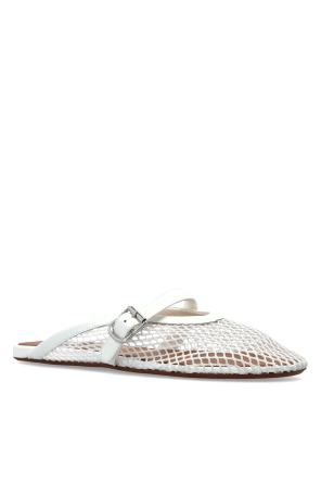 Alaïa Slides with a strap