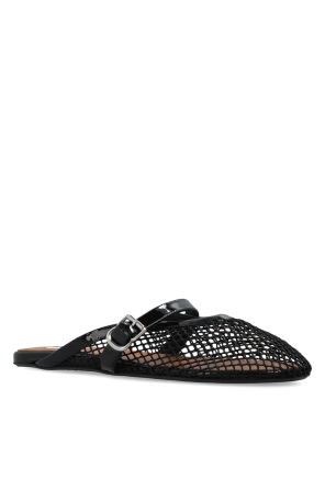 Alaïa Slides with a strap