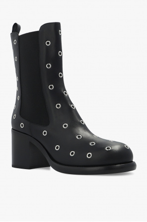 Alaïa ‘Round’ heeled ankle boots