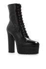 Alaïa Glossy platform ankle boots