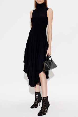 Alaïa Suede heeled ankle boots