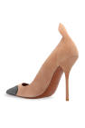 Alaïa beige ‘Pump Cur’ stiletto pumps