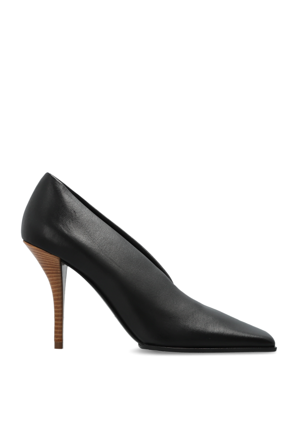 Leather heeled shoes od Alaïa