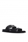 Alaia Leather slides