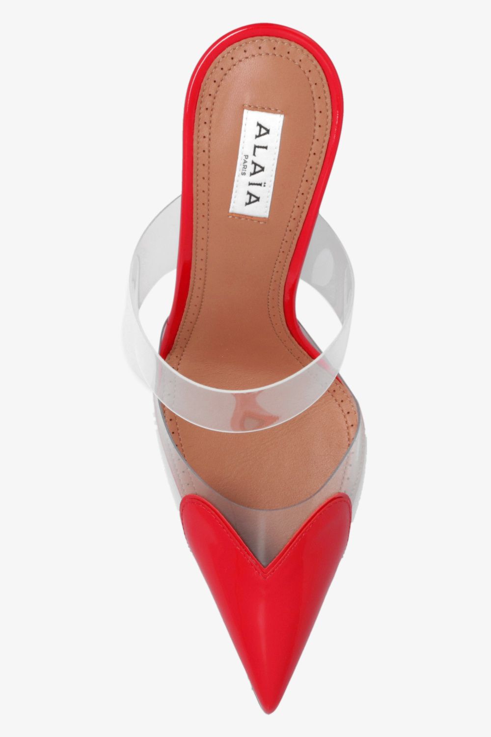 Alaïa ‘Cur’ heeled mules