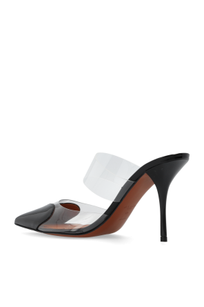 Alaïa Mules with motif of heart