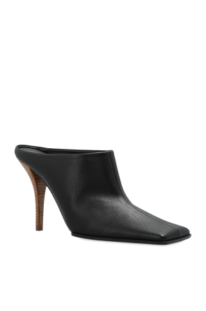 Alaïa Leather heeled mules