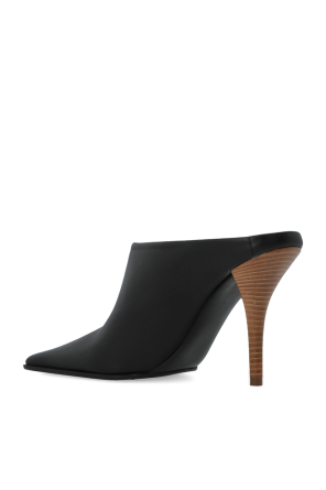 Alaïa Leather heeled mules
