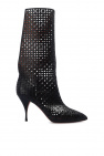 Alaia Openwork heeled ankle boots