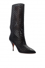 Alaia Openwork heeled ankle boots