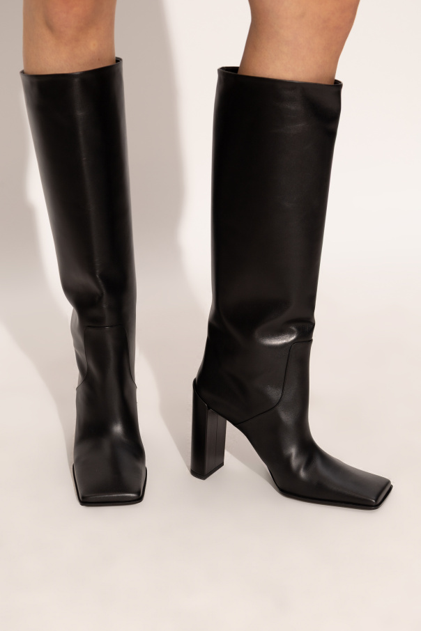 Alaïa Botas altas de cuero