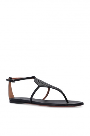 Alaïa ‘Plastron’ embellished sandals