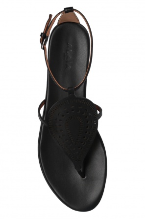 Alaïa ‘Plastron’ embellished sandals
