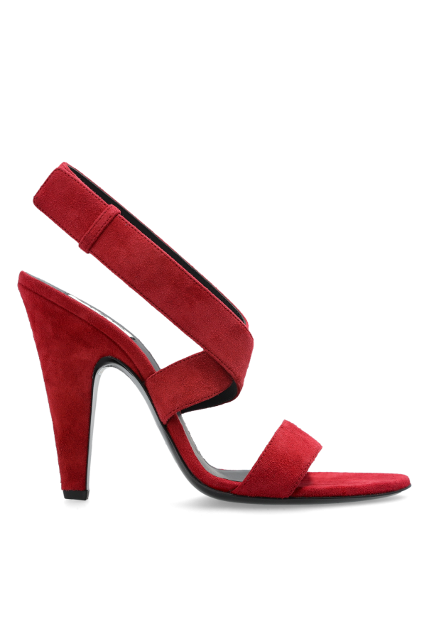 Suede heeled sandals od Alaïa