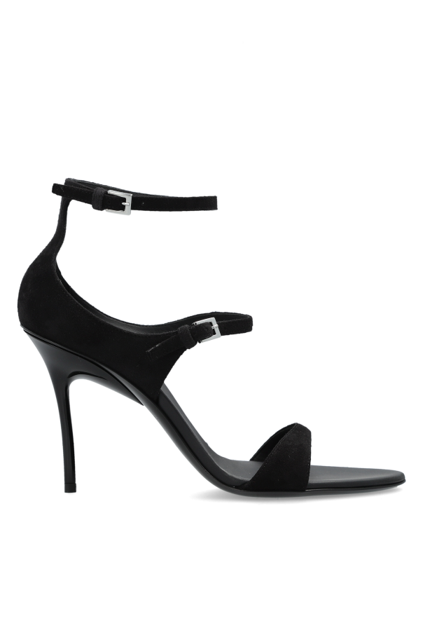 Suede heeled sandals od Alaïa