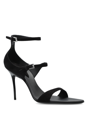 Alaïa Wildleder-Sandalen mit Absatz