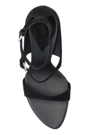 Alaïa Wildleder-Sandalen mit Absatz