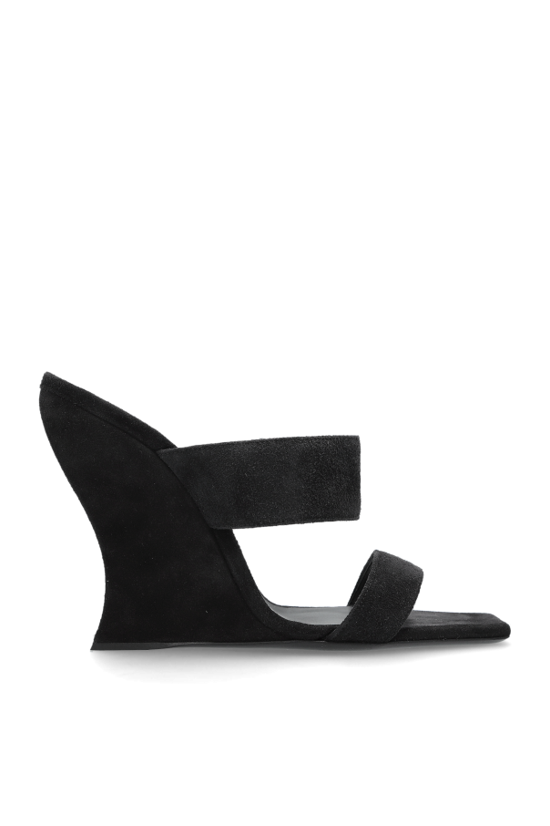 Suede wedge sandals od Alaïa