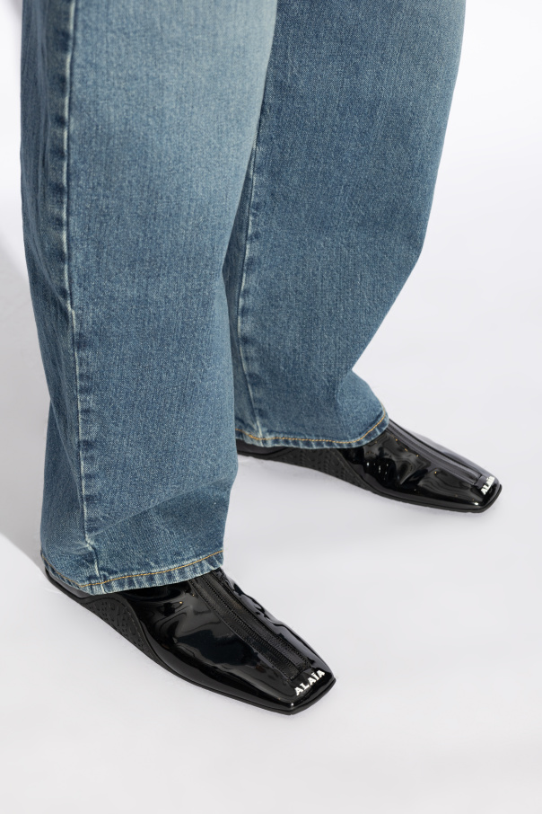 Alaïa Lakierowane botki